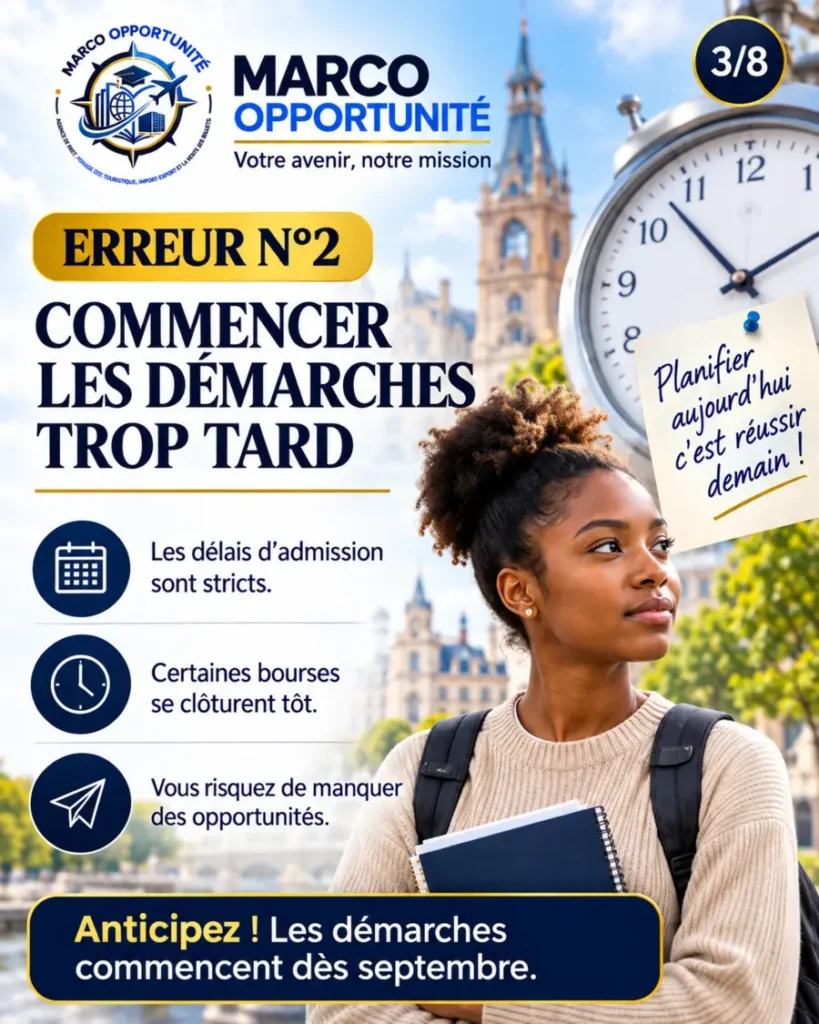 Conseil Marco Opportunité : commencer les démarches suffisamment tôt